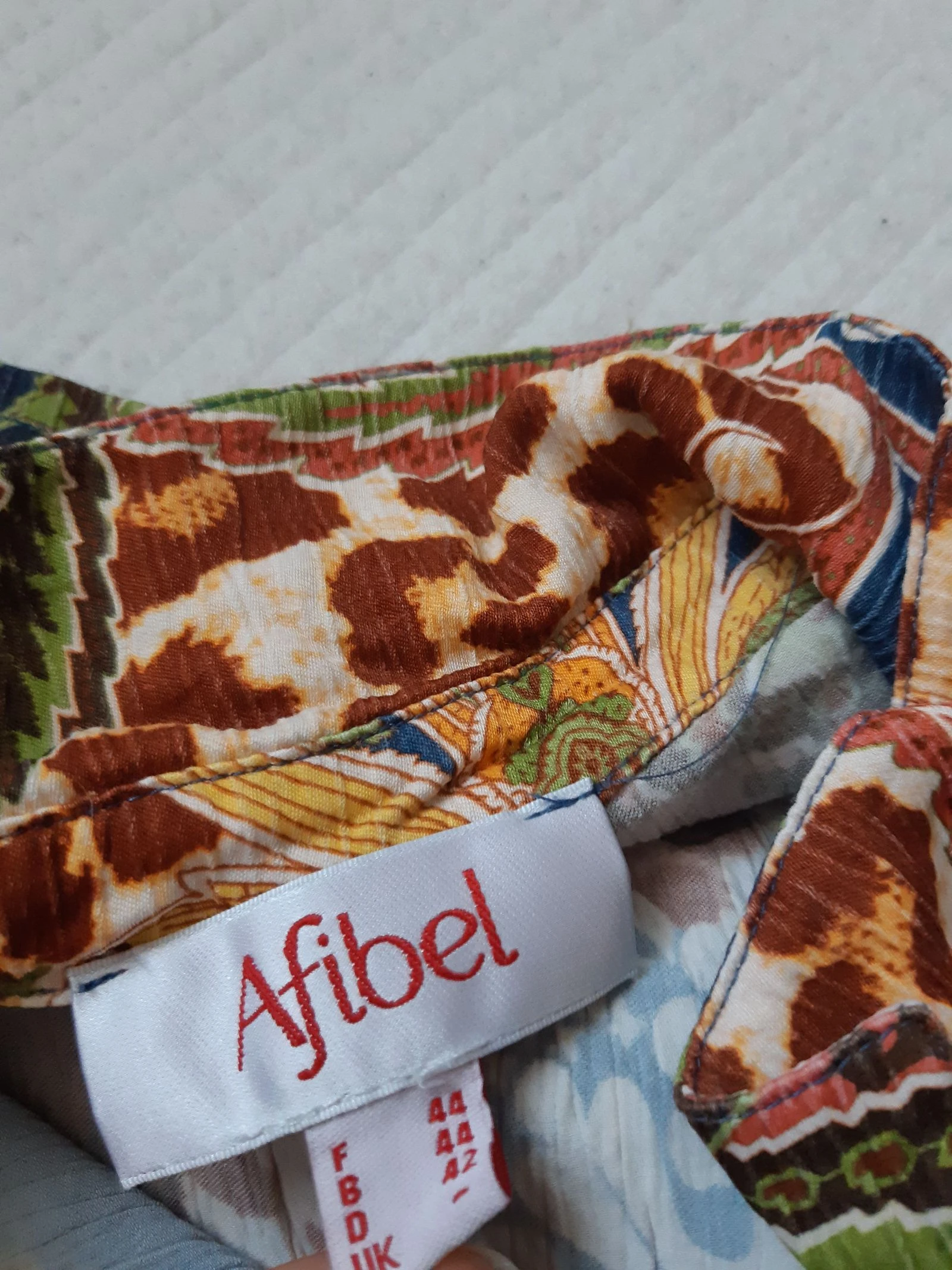 Camisa com estampa colorida Afibel T44 – photo 5